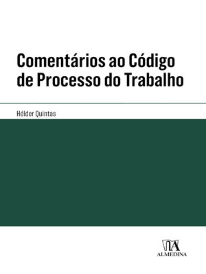 cover image of Comentários ao Código de Processo do Trabalho